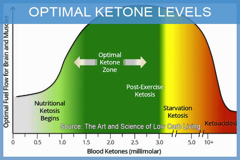 Good ketone levels for ketosis