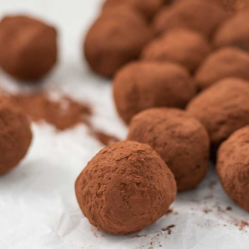 Keto Chocolate Truffles - easy melt and mix chocolate candy recipe
