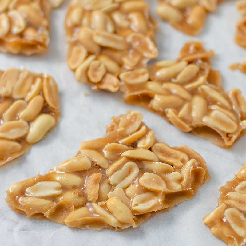 Keto Peanut Brittle - delicious sugar-free candy recipe