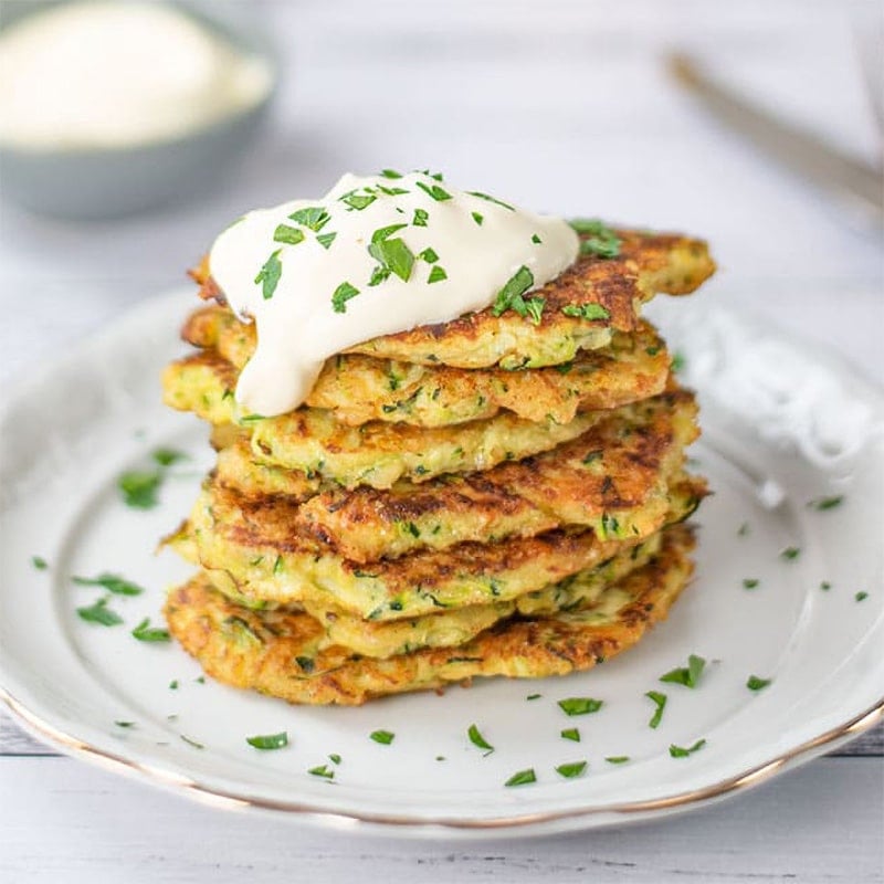 Keto Fritters with Zucchini