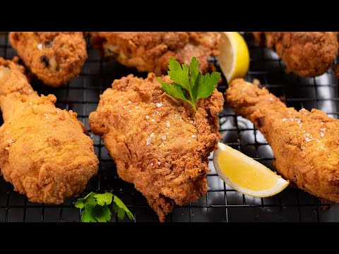 Keto Spicy Chicken Recipe - Low Carb Deep Fried KFC Alternative (2g Carbs)